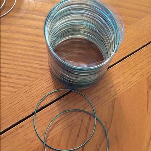 Aqua Bangles